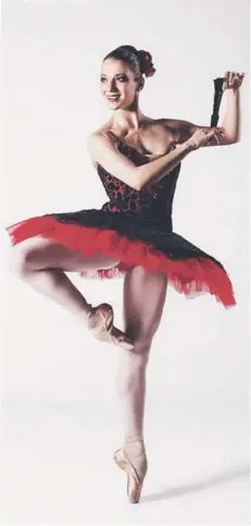  ??  ?? ► La argentina Luciana Paris, del American Ballet.