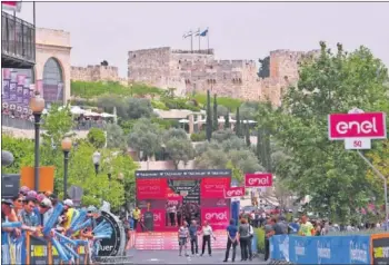  ??  ?? HISTÓRICA. Jerusalén ofreció la mejor cara de los monumentos de su ciudad antigua.