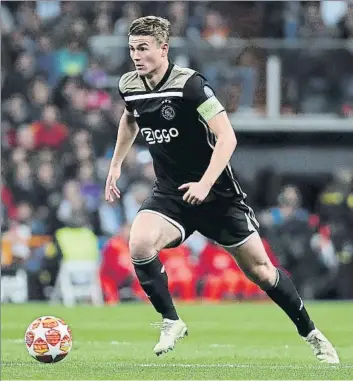  ?? FOTO: J. A. SIRVENT ?? Matthijs de Ligt es una de las prioridade­s del Barça para la próxima temporada