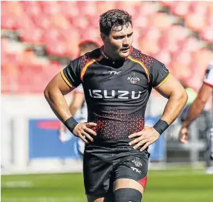  ?? Y Picture: MICHAEL SHEEHAN/GALLO IMAGES ?? READY FOR BATTLE: Michael Willemse is back in the Isuzu Southern Kings lineup after he was sidelined by a shoulder injury early this season. He is expected to make his mark when Kings face Edinburgh on Saturday.