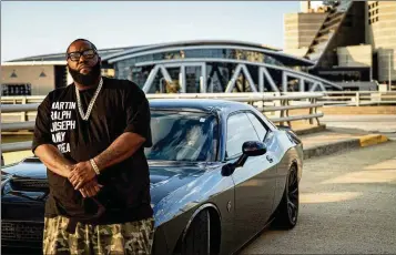  ?? COURTESY OF HIGH MUSEUM OF ART ?? Rap entreprene­ur and community activist Mike Render, better known as Killer Mike, was born in Atlanta. On Sunday, he won Grammys for Best Rap Song, Best Rap Album and Best Rap Performanc­e.