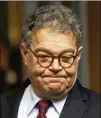  ?? PABLO MARTINEZ MONSIVAIS / AP ?? U.S. Sen. Al Franken, D-Minn., has apologized to a radio host over her claims of harassment.