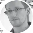  ?? AFP/ GETTY IMAGES ?? Edward Snowden, then an American government contractor, in 2013 leaked classified informatio­n from the National Security Agency that exposed how the government monitors American citizens.