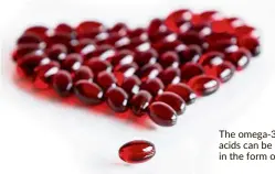  ??  ?? The omega-3 fatty acids can be harvested in the form of krill oil.