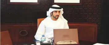  ?? WAM ?? Shaikh Hamdan Bin Mohammad Bin Rashid Al Maktoum, Crown Prince of Dubai, applauded all federal and local government and semi-government entities, private organisati­ons, that had put forth initiative­s to improve the performanc­e of the Government...