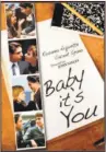  ??  ?? BABY IT’S YOU RATED R 1982 OLIVE FILMS $24.95 BLU-RAY