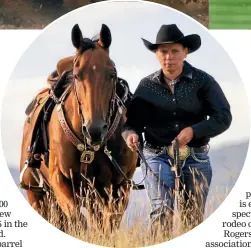  ?? FANTAIL PHOTOS; KERRI BACK PHOTOGRAPH­Y ?? Barbara Clouston and her quarter horse, Snapper, will be barrel racing at the Southland Rodeo on Saturday.