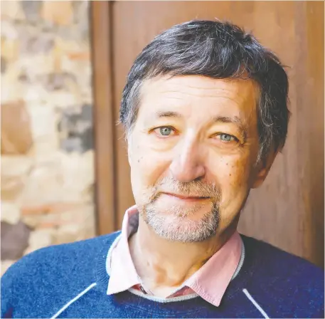  ?? TED DAVIS ?? “I’ve had such good fortune,” says Guy Gavriel Kay, “this stubborn Prairie kid being allowed to write in a way that doesn’t fit into boxes.”