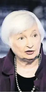  ?? AP ?? Janet Yellen, einstige Notenbankc­hefin, als Us-finanzmini­sterin