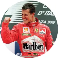  ??  ?? Recordman Michael Schumacher è stato il più vincente campione della Formula 1 e uno dei più grandi automobili­sti sportivi di tutti i tempi