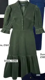  ??  ?? Dress, £280
Dungarees, £185