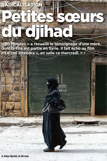  ??  ?? A Alep (Syrie), le 24 mai.