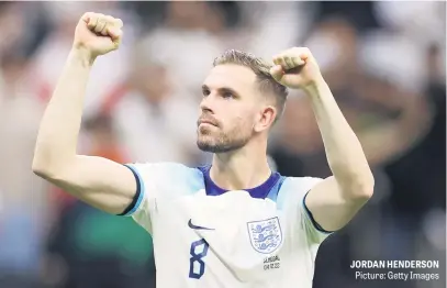  ?? Picture: Getty Images ?? JORDAN HENDERSON