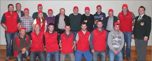  ??  ?? Members of the Cork East team looking forward to the All Ireland Ploughing Championsh­ips.