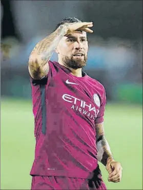  ?? FOTO: EFE ?? Otamendi, uno de los últimos que podrían salir del City