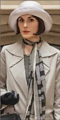  ??  ?? Practical: Michelle Dockery as Lady Mary