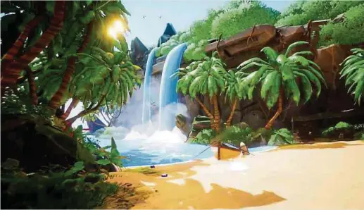  ??  ?? Das Game „Call of the Sea“– erhältlich für die Konsolen der Xbox-Familie und den PC – entführt die Spieler auf eine idyllische Insel. Doch hinter Palmen und Co. verbergen sich zahlreiche Geheimniss­e.
