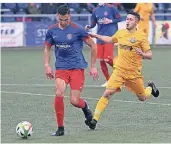  ?? ACHIM BLAZY RP-FOTO: ?? Antonios Sverkos und die A-Jugend von Ratingen 04/19 gaben sich gegen Wuppertal nie auf und wurden dafür belohnt.