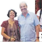  ??  ?? Carla García y Alberto Bussenius.