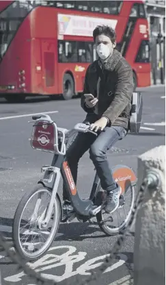  ??  ?? 0 NHS staff in Glasgow are being offered free cycle hire while campaigner­s argue it is a good exercise option for everyone