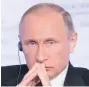  ??  ?? Vladimir Putin