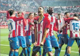  ?? FOTO: EFE ?? Blackman celebra su gol, en el primer balón que tocó nada más saltar al campo