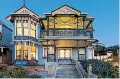  ??  ?? The house has been extensivel­y renovated with a nod to San Francisco’s ‘‘Painted Ladies’’.