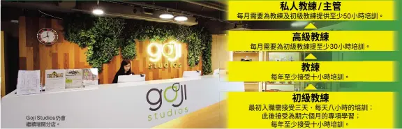  ??  ?? Goji Studios �� ���開��。