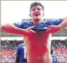  ??  ?? SHOOTING STAR: Harry Maguire