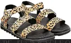  ?? ?? Leopard print sandal, €45, Yours Clothing, Littlewood­s Ireland