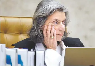  ?? ROSINEI COUTINHO/SCO/STF ?? Liminar concedida pela ministra Cármen Lúcia, do STF, garantiu temporaria­mente o reajuste do imposto