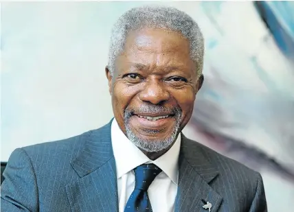  ?? Picture: Getty Images/Ullstein Bild ?? INSIDER AND REFORMER Kofi Annan rose through the ranks of the UN to be its secretary-general.