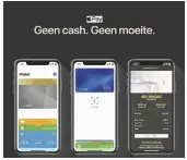  ??  ?? Apple Pay is in België nu officieel van start gegaan. Wanneer de dienst naar Nederland komt is nog onbekend.