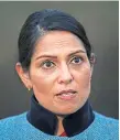  ?? ?? Priti Patel.