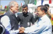  ?? PTI PHOTO ?? The panel’s report comes at a time when Delhi CM Arvind Kejriwal has had several runins with LG Najeeb Jung.