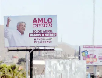  ?? MANOLO AGUIRRE ?? Instituto, impedido para manifestar­se en torno a esta propaganda