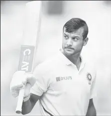  ??  ?? Mayank Agarwal