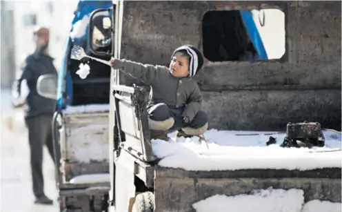  ?? REUTERS ?? Nakon šest gdina ratovanja, Sirija je zemlja u kojoj gotovo nitko više ne živi normalno