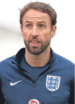  ?? Picture: PA. ?? Gareth Southgate will lead England into November’s Wembley clash with Scotland.