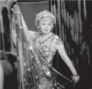  ?? AF ARCHIVE / ALAMY STOCK PHOTO THE ASSOCIATED PRESS ?? “Mae West: Dirty Blonde,” the first major documentar­y film on this cultural figure, made its world premiere Tuesday on PBS, an attempt to look beyond West's gowns, curves and jewels.