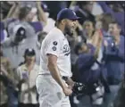  ?? Luis Sinco Los Angeles Times ?? KENLEY JANSEN, the club’s all-time saves leader, is not expected to return.