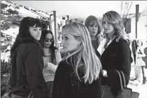  ?? JENNIFER CLASEN/HBO ?? Shailene Woodley, from left, Zoë Kravitz, Reese Witherspoo­n, Nicole Kidman and Laura Dern star in “Big Little Lies.”