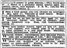  ??  ?? Small ads in the Manchester Guardian on 3 August 1938, including one for Julian Borger’s father. Photograph: The Guardian