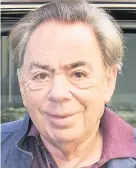  ??  ?? Impressari­o Andrew Lloyd Webber