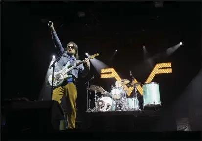  ?? PHOTO BY DREW A. KELLEY ?? Weezer headlines the first day of the music festival BeachLife in Redondo Beach on Friday. The festival concludes today.
