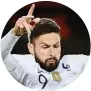  ?? LAPRESSE ?? Olivier Giroud, 33 anni, autore dell’1-0 della Francia