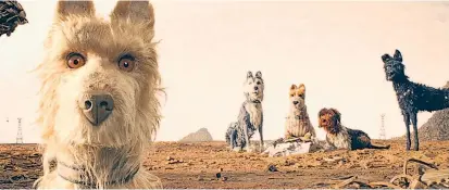  ??  ?? Mit dem Eröffnungs­film ist der Berlinale ein Volltreffe­r geglückt. Wes Anderson präsentier­te seinen Animations­film „Isle of Dogs“, der auch einen tollen Soundtrack beinhaltet.