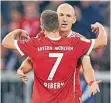  ?? FOTO: IMAGO ?? Das „Robbery“-Duo: Arjen Robben und Franck Ribery.