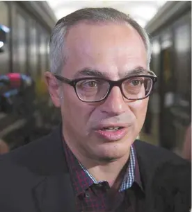  ?? ANDREW VAUGHAN LA PRESSE CANADIENNE ?? L’ex-ministre Tony Clement a reconnu un écart de conduite.