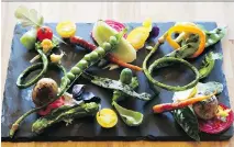  ?? JEAN LEVAC/ OTTAWA CITIZEN ?? Chef Jamie Stunt’s small plates at Soif Wine Bar stress clean flavours and freshness — and they make you smile.